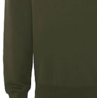 Sizing Alexander McQueen SS22 綠色標誌印花長袖圓領衛衣 642663-QSX75-0904