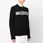 Details for Alexander McQueen SS22 Logo Crewneck Knit Sweater Hitam Pakaian Lelaki 689555-Q1GBL-1046