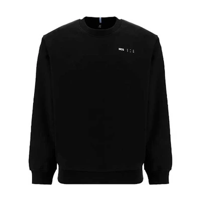 Alexander McQueen SS22 Logo Crewneck Sweatshirt Black 624832-RST93-1000