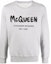 Order Alexander McQueen SS22 灰色標誌印花圓領長袖上衣 688713-QSZ81-0902