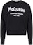 Buy Alexander McQueen SS22 Logo Cetak Baju Lengan Panjang Hitam Lelaki 701285-QTZ11-0901