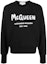 Order Alexander McQueen SS22 Logo Cetak Baju Lengan Panjang Hitam Lelaki 701285-QTZ11-0901
