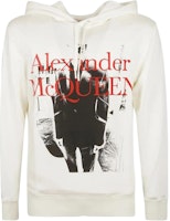 Alexander McQueen SS22 Logo Print White Long Sleeve Sweatshirt . 687755-QSZ3B-0900 Alexander McQueen SS22 Logo Print White Long Sleeve Sweatshirt . 687755-QSZ3B-0900