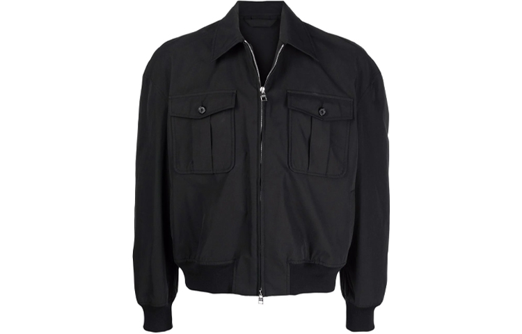 Alexander McQueen SS22 Logo Shirt Jacket Black Mens 678071-QSS55-1000