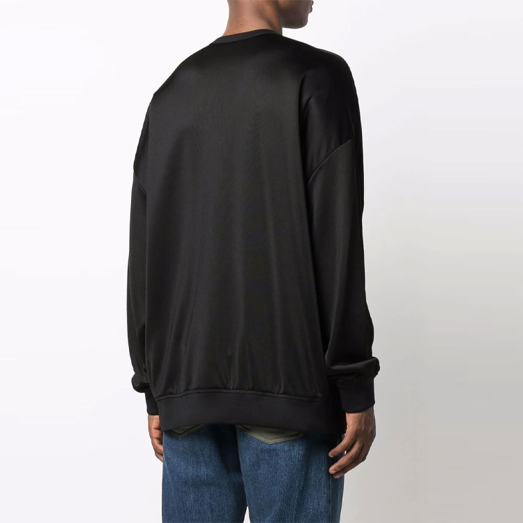 Purchase 알렉산더 맥퀸 SS22 스컬 프린트 크루넥 긴팔 스웨트셔츠 블랙 남성용 683192-QSX52-1000