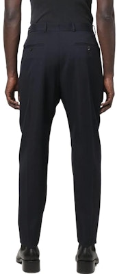 Pantalones Casuales Rectos Azul Sólido Hombre Alexander McQueen SS22. 601460-QTU82-4100 Shop Pantalones Casuales Rectos Azul Sólido Hombre Alexander McQueen SS22. 601460-QTU82-4100