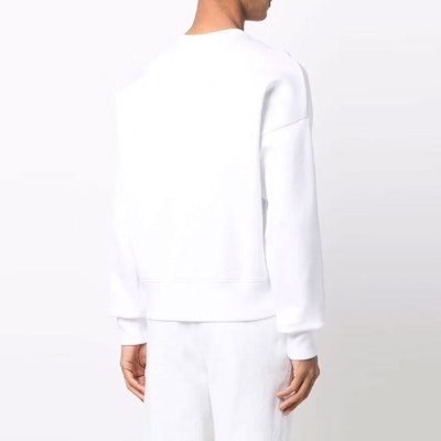 알렉산더 맥퀸 SS22 화이트 로고 프린트 크루넥 맨투맨 남성용. 671947-QSX56-9090 Purchase 알렉산더 맥퀸 SS22 화이트 로고 프린트 크루넥 맨투맨 남성용. 671947-QSX56-9090