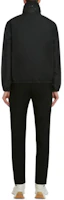 Shop Alexander McQueen SS23 黑色高領拉鍊夾克 726899-QUZ32-0901