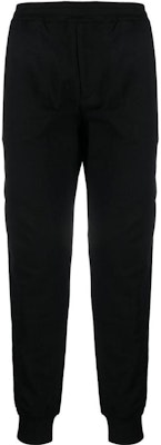 알렉산더 맥퀸 SS23 블랙 니트 조거 팬츠 지퍼 포켓 디자인. 731642-QUX43-1000 Order 알렉산더 맥퀸 SS23 블랙 니트 조거 팬츠 지퍼 포켓 디자인. 731642-QUX43-1000