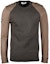 Buy Alexander McQueen SS23 Baju Sweater Knit Colorblock Coklat 626449-Q1WZJ-2972