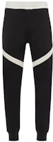 Alexander McQueen SS23 Colorblock Loose Jogger Pants Black 727297-QUX53-1000 Alexander McQueen SS23 Colorblock Loose Jogger Pants Black 727297-QUX53-1000