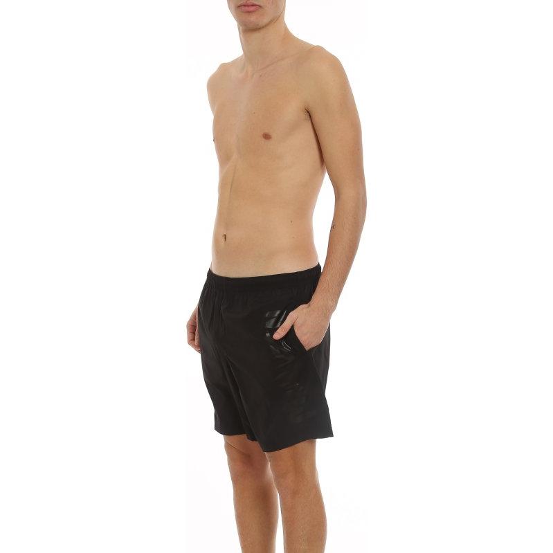 Purchase 亚历山大麦昆 SS23 涂鸦标志印花泳裤 黑色. 660060-4419Q-1060