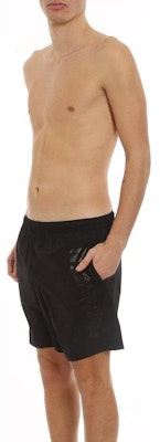 亚历山大麦昆 SS23 涂鸦标志印花泳裤 黑色. 660060-4419Q-1060 Purchase 亚历山大麦昆 SS23 涂鸦标志印花泳裤 黑色. 660060-4419Q-1060