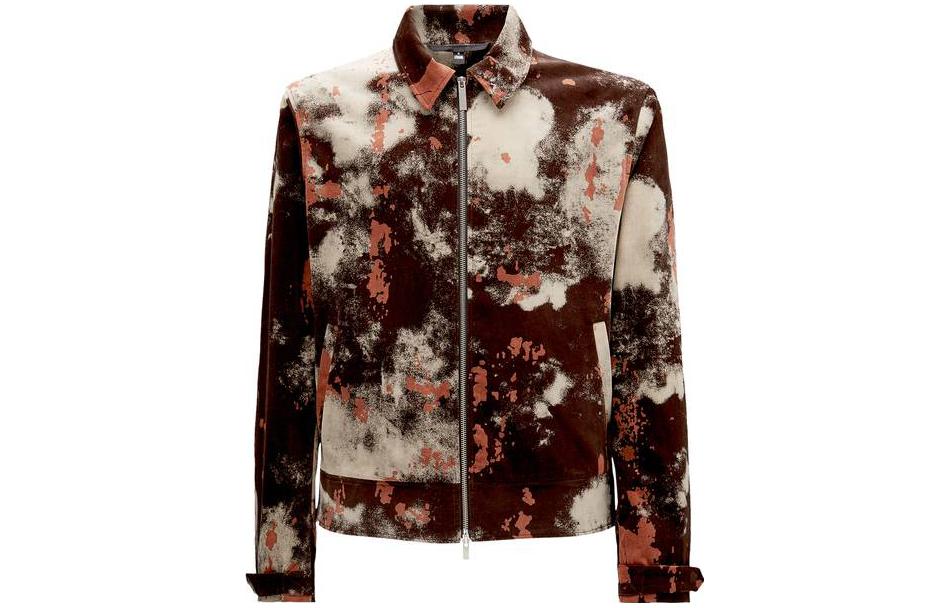 Alexander McQueen SS23 All-Over Printed Casual Jacket Multicolor () 678073-RSB04-2000