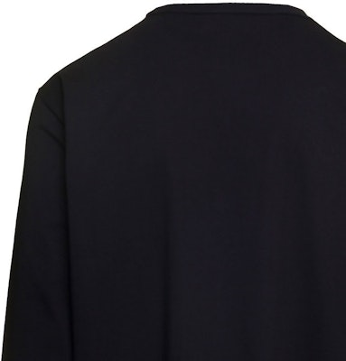 알렉산더 맥퀸 SS23 알파벳 프린트 유니섹스 블랙 스웻셔츠 750668-QVZ15-0901 Sizing 알렉산더 맥퀸 SS23 알파벳 프린트 유니섹스 블랙 스웻셔츠 750668-QVZ15-0901