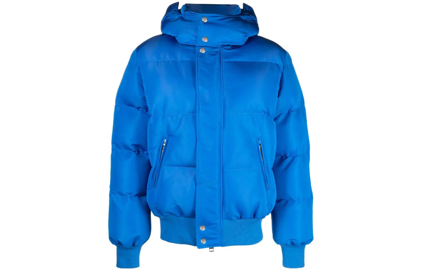 Order Alexander McQueen SS23 Chaqueta Sudadera Acolchada Azul Casual. 726896-QVZ01-0903