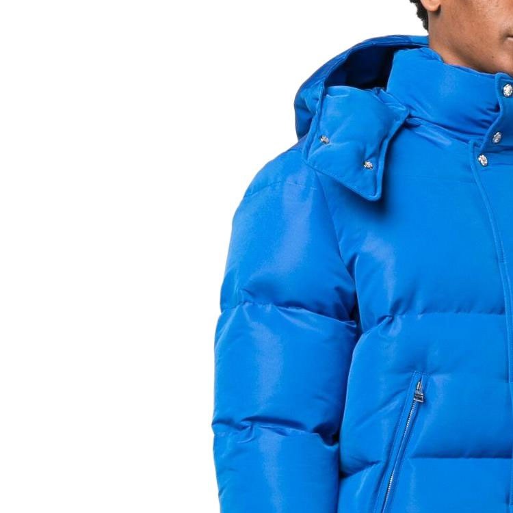 Sizing Alexander McQueen SS23 Chaqueta Sudadera Acolchada Azul Casual. 726896-QVZ01-0903