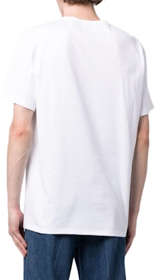 Alexander McQueen SS23 Baju T-Casual Cetakan Grafik Putih Lelaki 750658QVZ090900 Details for Alexander McQueen SS23 Baju T-Casual Cetakan Grafik Putih Lelaki 750658QVZ090900