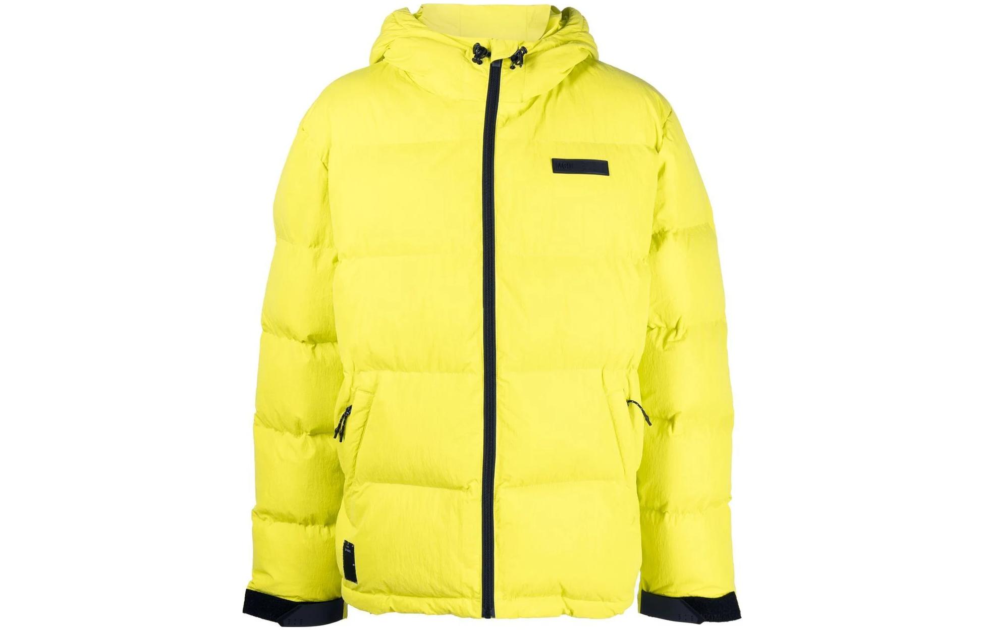 Alexander McQueen SS23 Logo Patch Yellow Hoodie Jacket 695934-RRA17-7001