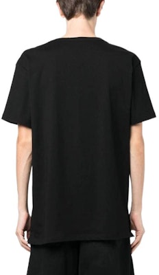 Alexander McQueen SS23 標誌印花黑色圓領T恤 727270-QUZ12-0901 Purchase Alexander McQueen SS23 標誌印花黑色圓領T恤 727270-QUZ12-0901