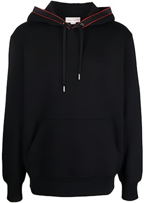 Alexander McQueen SS23 Logo Print Hoodie Hitam Lengan Panjang 722588-QUX75-0901 Buy Alexander McQueen SS23 Logo Print Hoodie Hitam Lengan Panjang 722588-QUX75-0901