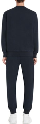 알렉산더 맥퀸 SS23 로고 프린트 니트 조거 팬츠 네이비 블루 688714-QUZ81-0933 Shop 알렉산더 맥퀸 SS23 로고 프린트 니트 조거 팬츠 네이비 블루 688714-QUZ81-0933