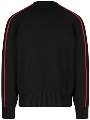 Alexander McQueen SS23 Men’s Contrast Trim Knit Sweater Black 729262-Q1XGD-1136 Lookbook Alexander McQueen SS23 Men’s Contrast Trim Knit Sweater Black 729262-Q1XGD-1136