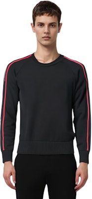 Alexander McQueen SS23 Men’s Contrast Trim Knit Sweater Black 729262-Q1XGD-1136 Details for Alexander McQueen SS23 Men’s Contrast Trim Knit Sweater Black 729262-Q1XGD-1136