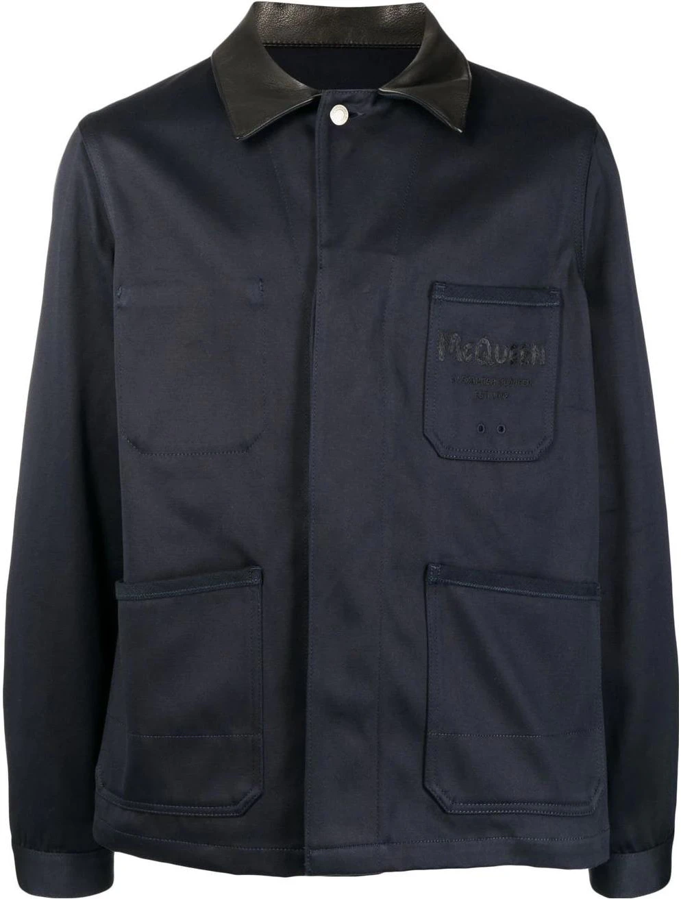 alexander-mc-queen-ss-23-navy-blue-jacket-with-logo-print-703322-qtz-49-0903