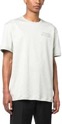 亚历山大麦昆SS23 Opal刺绣标志圆领T恤. 682868-QUX89-4920 Purchase 亚历山大麦昆SS23 Opal刺绣标志圆领T恤. 682868-QUX89-4920