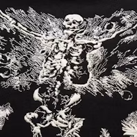 Purchase Alexander McQueen SS23 骷顱刺繡圓領長袖上衣 黑色款式 552049-QMX23-1000