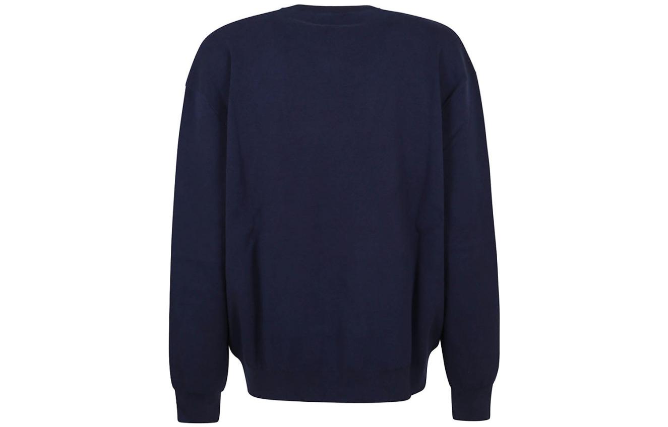 Lookbook Alexander McQueen SS23 骷髏印花藍色圓領汗衫 752048-Q1XHP-4192