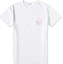 Order Alexander McQueen SS23 Skull Print Crewneck T-Shirt White Fashion 727284-QUX91-9000