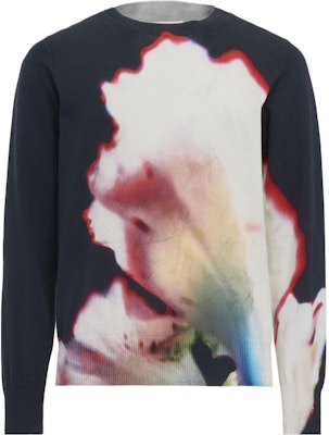 알렉산더 맥퀸 SS23 타이-다이 립 크루넥 스웨터 블랙 752059-Q1GBZ-1014 Order 알렉산더 맥퀸 SS23 타이-다이 립 크루넥 스웨터 블랙 752059-Q1GBZ-1014