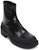 Alexander McQueen Tread But Hitam Ankles 735809WHV7H1000