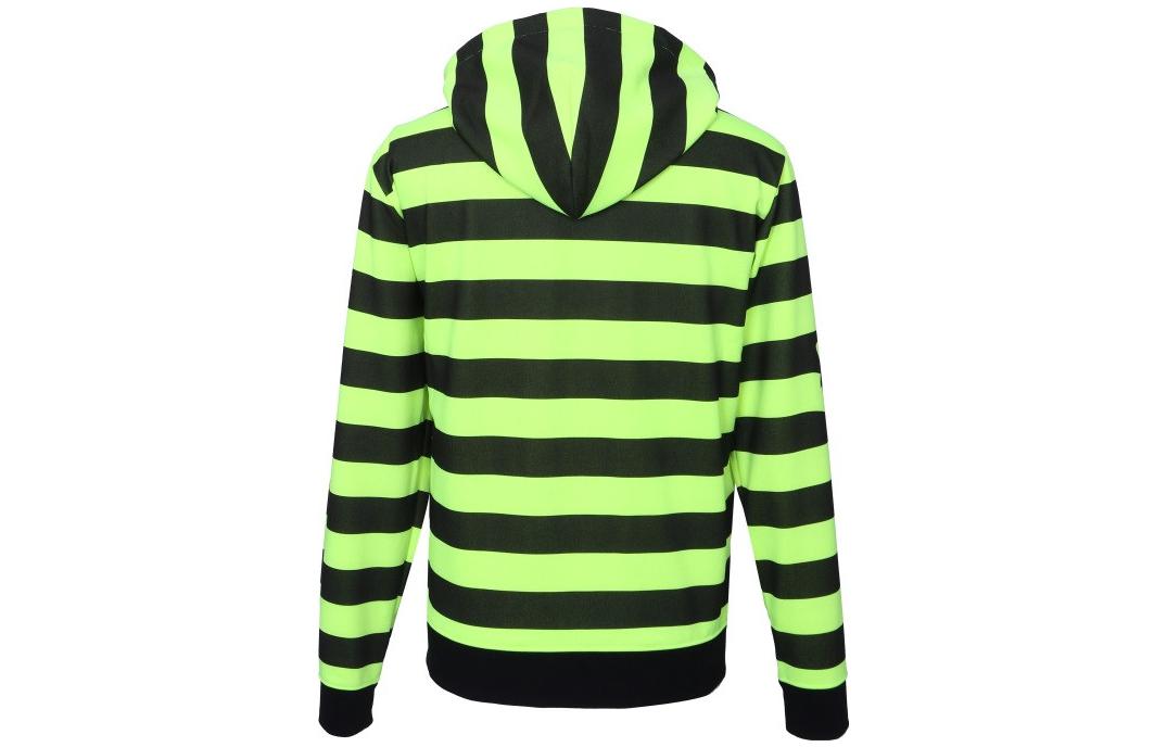 Alexander McQueen Striped Colorblock Hoodie Multicolor 494034-RLR18-7623