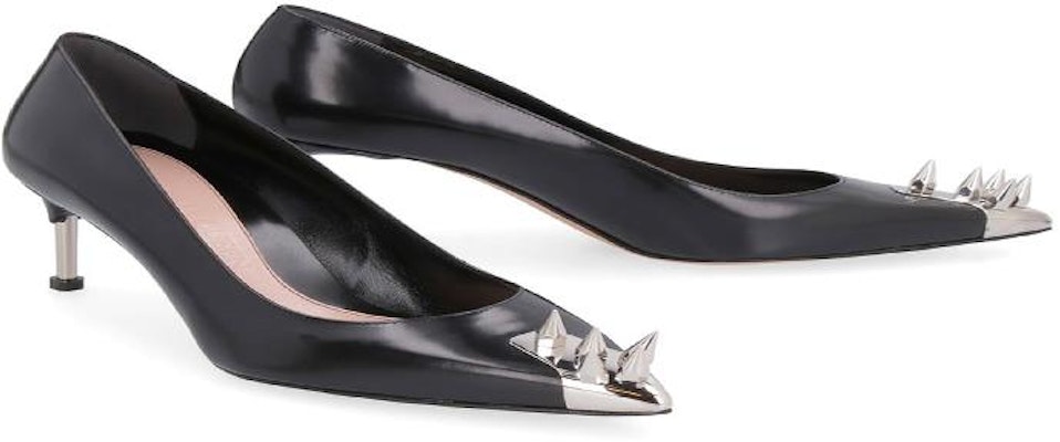 알렉산더 맥퀸 블랙 스터드 가죽 펌프스 5864411081Black Order 알렉산더 맥퀸 블랙 스터드 가죽 펌프스 5864411081Black