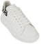 Lookbook Alexander McQueen Studded Oversized Sneaker 'Hitam Putih' 553776-WHGP5-9061