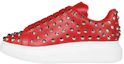 Buy Alexander McQueen Studded Oversized Sneaker ''Rood'' 711142-WHQYW-6088