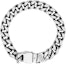 Order Alexander McQueen Stylish Brass Bracelet Silver for Men 735915J160Y0446