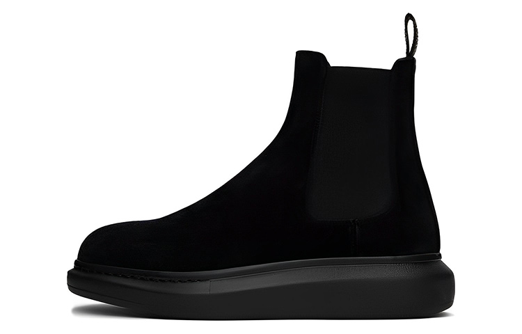 Alexander McQueen Hybrid Chelsea Boot 'Black Suede'