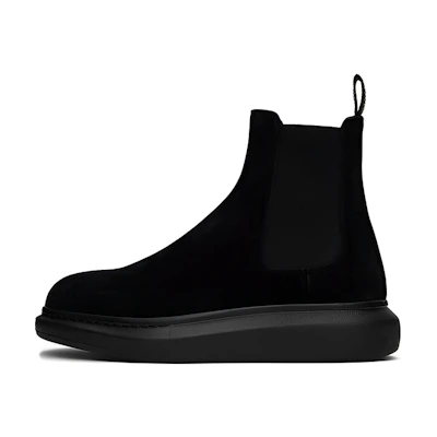 Alexander McQueen Hybrid Chelsea Boot 'Black Suede'