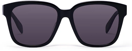 Lookbook Alexander McQueen Sunglasses Black Frame & Lens with Side Logo. AM0331SK-002 56