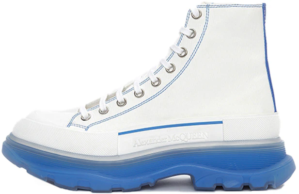 Bota Alexander McQueen Tread 'Blanco Azul' 662686W4MV99351 Buy Bota Alexander McQueen Tread 'Blanco Azul' 662686W4MV99351