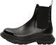 Buy Alexander McQueen Tread Chelsea Boot 'Hitam' 610814WHXH81000