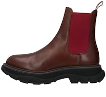 Alexander McQueen Tread Chelsea Boot 'Chocolate Burgundy' 682497-WHBNB-2186 Alexander McQueen Tread Chelsea Boot 'Chocolate Burgundy' 682497-WHBNB-2186