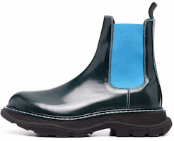 Alexander McQueen Tread Chelsea Boot 'Green Blue' 625229WHZ8D3129 Alexander McQueen Tread Chelsea Boot 'Green Blue' 625229WHZ8D3129