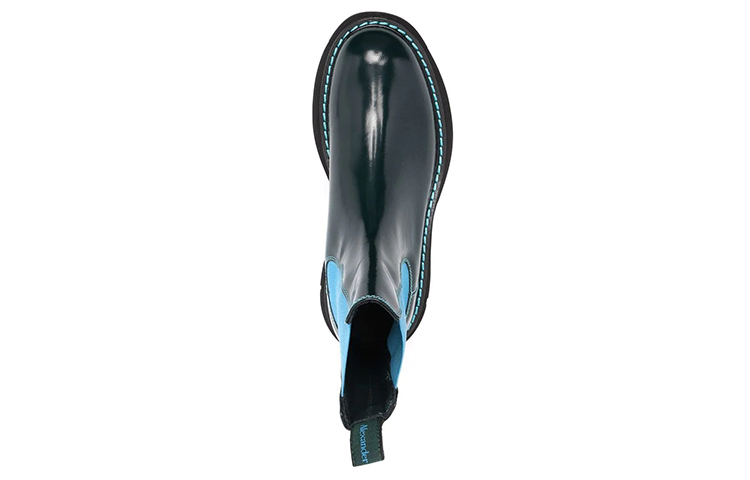 Shop Alexander McQueen Tread Chelsea Boot 'Hijau Biru' 625229WHZ8D3129