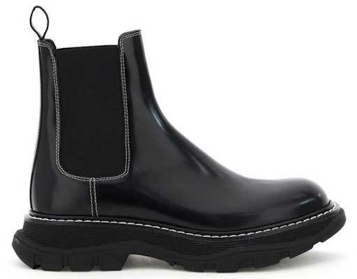 Alexander McQueen Tread Chelsea Boots 'Hitam' 625229WHZ8D1053 Order Alexander McQueen Tread Chelsea Boots 'Hitam' 625229WHZ8D1053