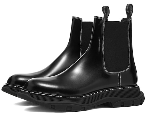 Alexander McQueen Tread Chelsea Boots 'Hitam' 625229WHZ8D1053 Lookbook Alexander McQueen Tread Chelsea Boots 'Hitam' 625229WHZ8D1053